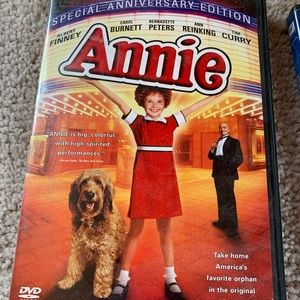 DVD the movie Annie